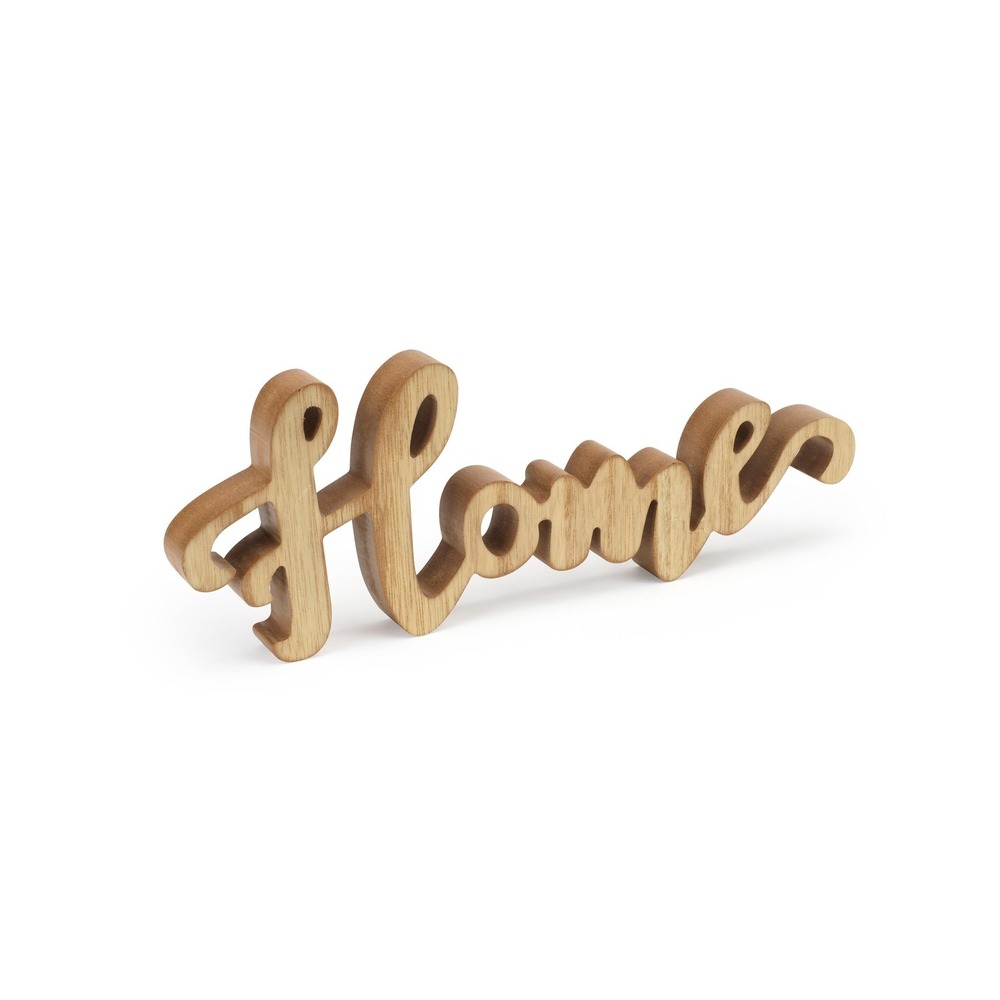 Wooden Home Sign | Tabletop Home Accent | Farmhouse Shelf Decoration - Picture 2 of 4
